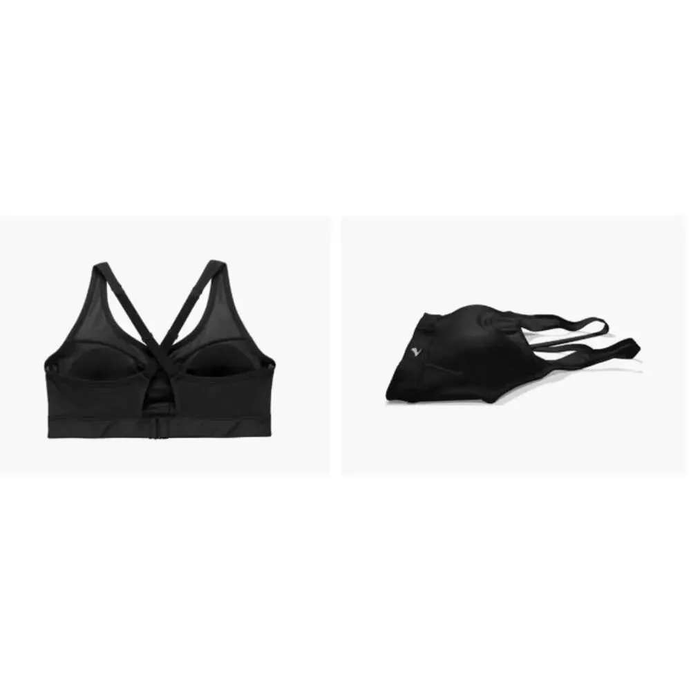 New NWT‎ Brooks Fast Forward Crossback Black Sports Bra Size XXL
